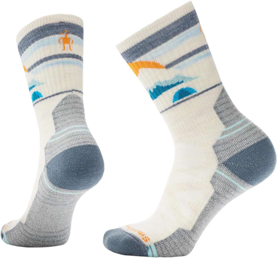 Smartwool Hike Light Cushion Zig Zag Valley Mid Crew Socks - Men's