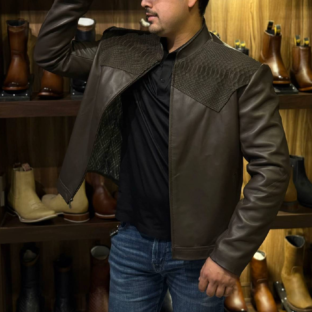 Spring Alien Textured Western Jacket