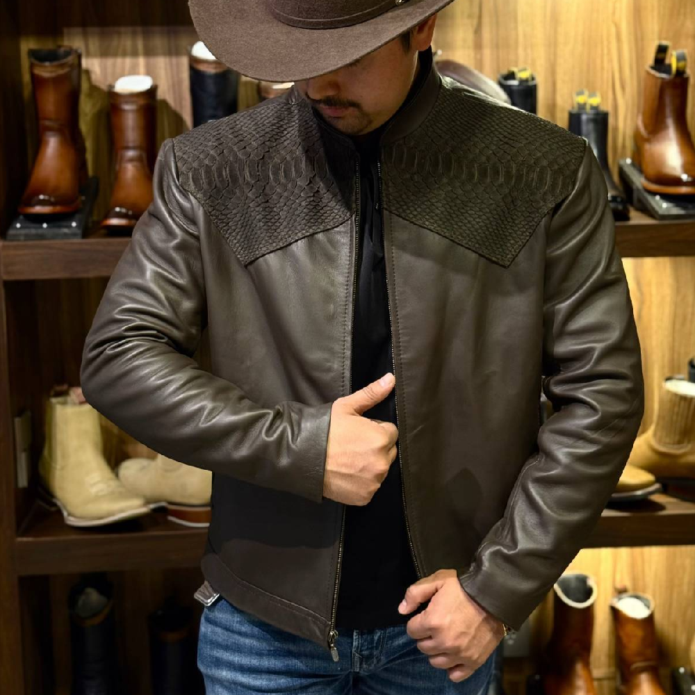 Spring Alien Textured Western Jacket