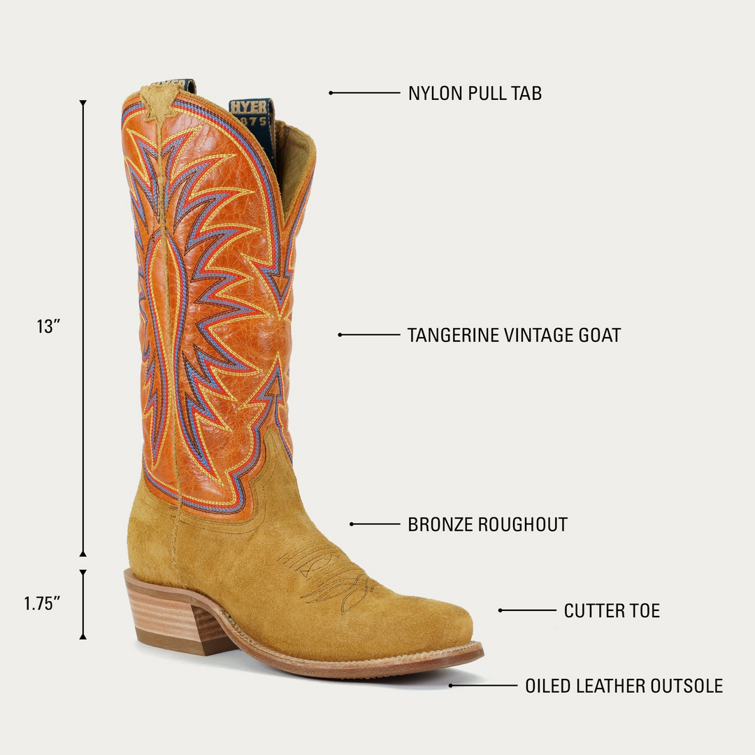 Premium Cowhide Boots-Spearville