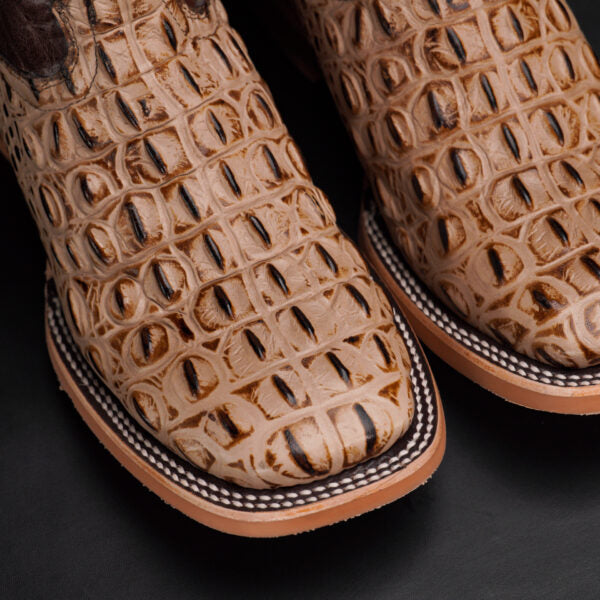 Orix Caiman Horn Back - Square Toe