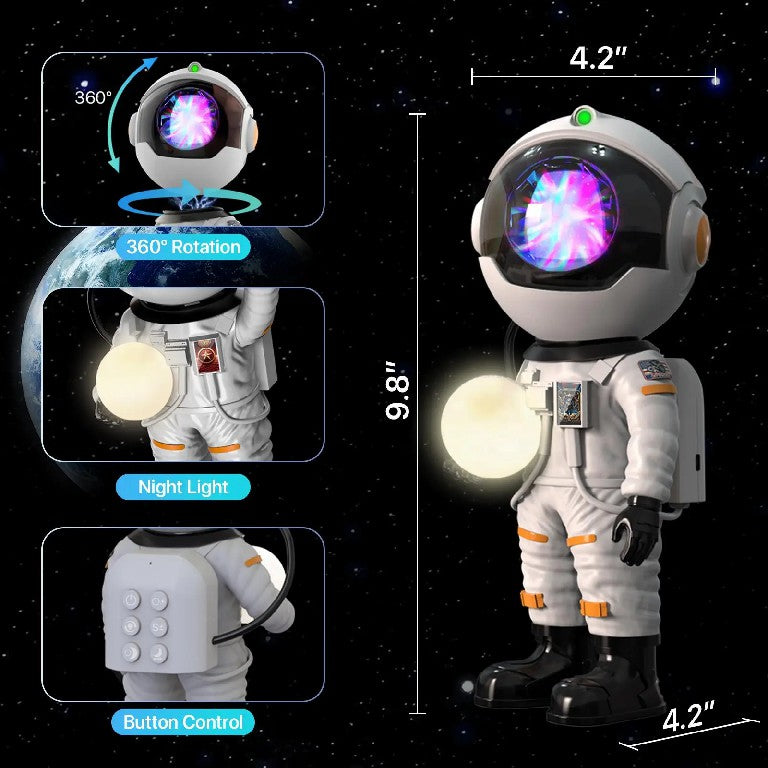 CosmoAstronaut™ Galaxy Projector