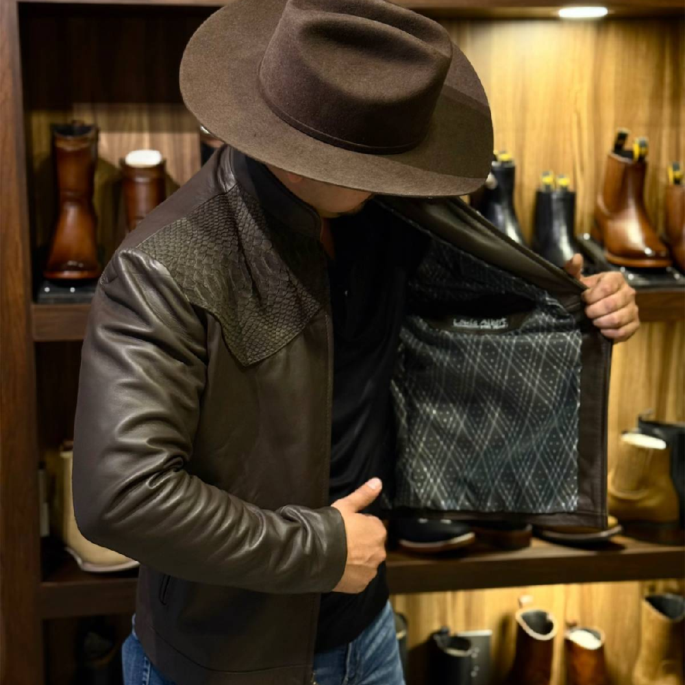 Spring Alien Textured Western Jacket