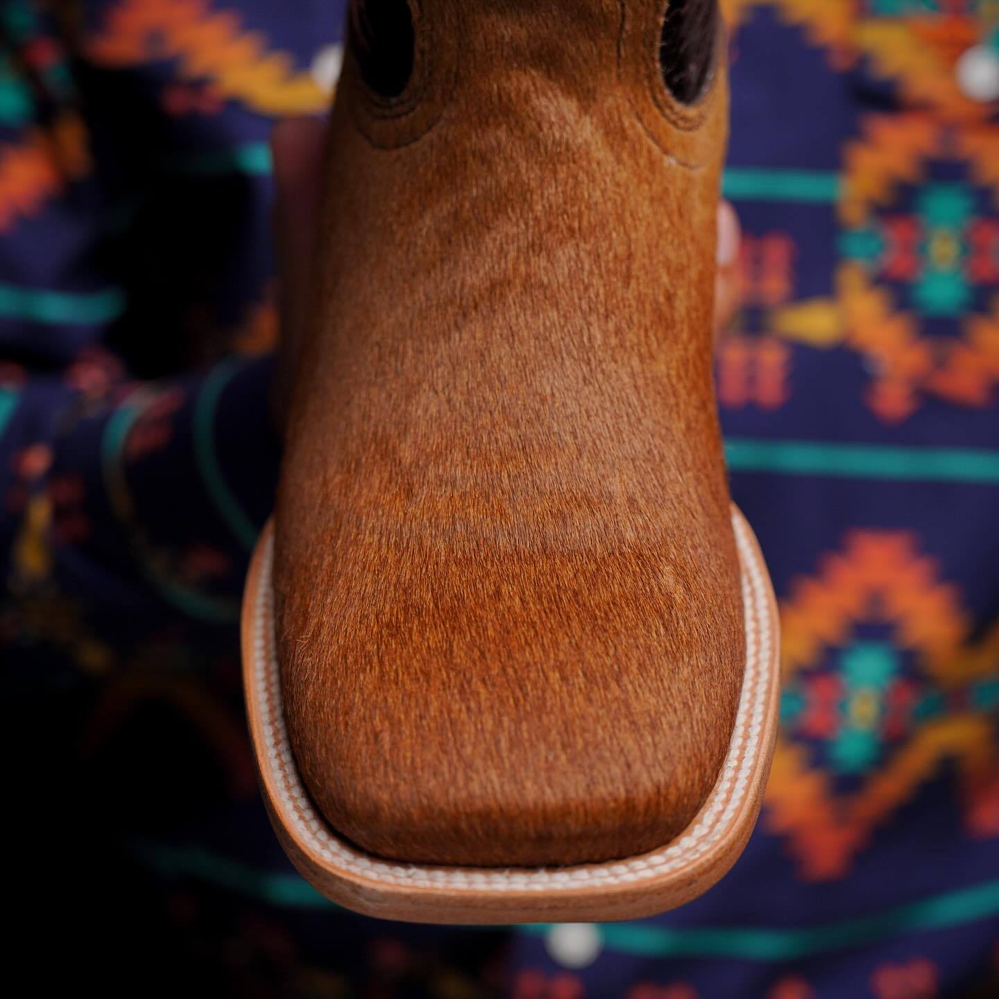 Brown Vintage Cowhide Boots