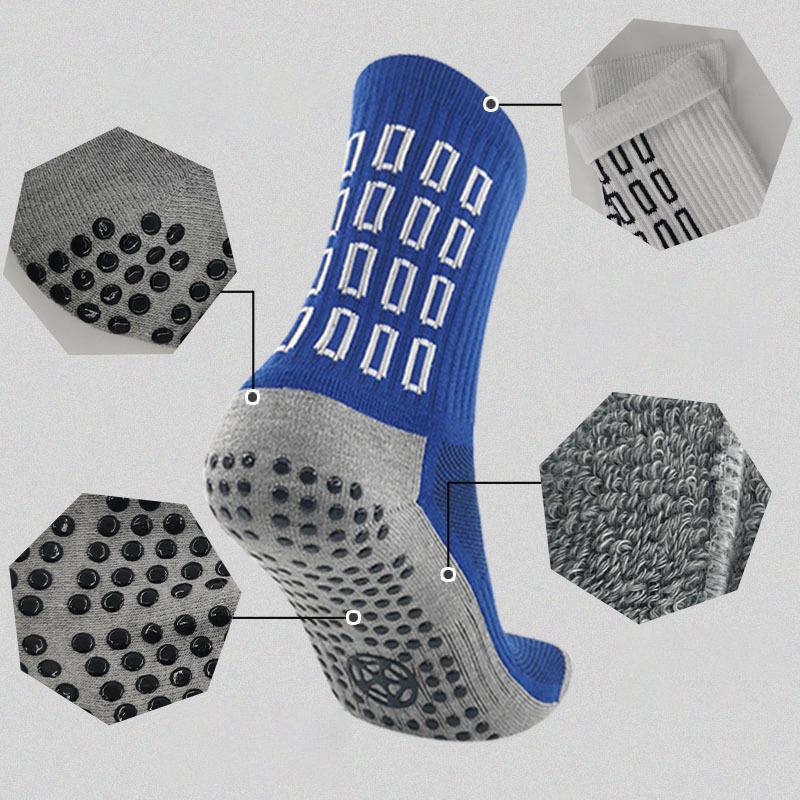 Basketball adult thick towel men's anti-slip wear-resistant mid-tube socks