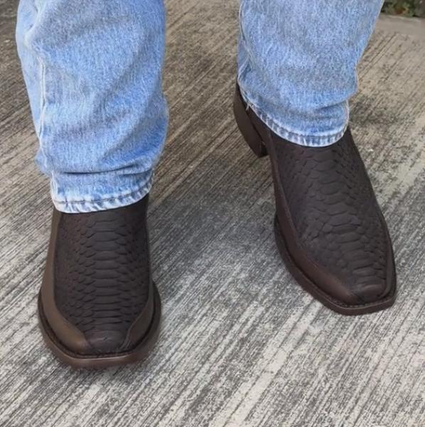 New Denim Trendy Zipper Boots