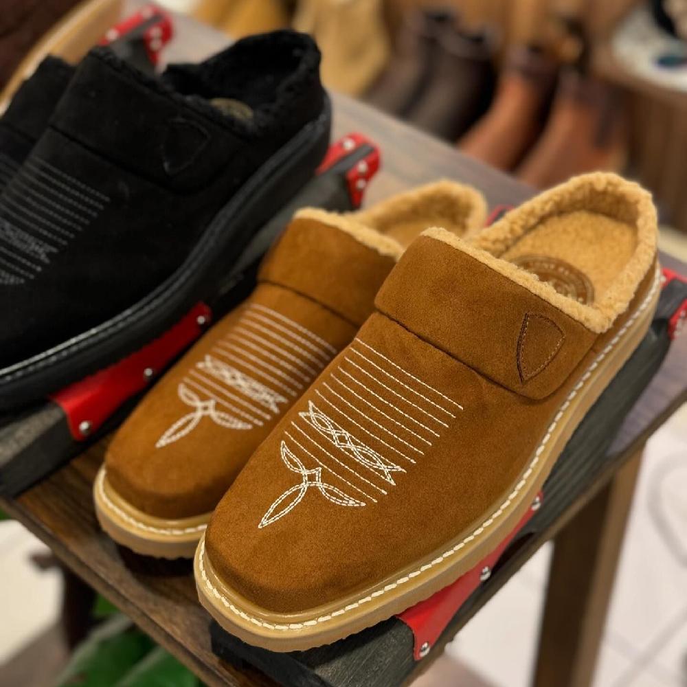Western Cozy Mules