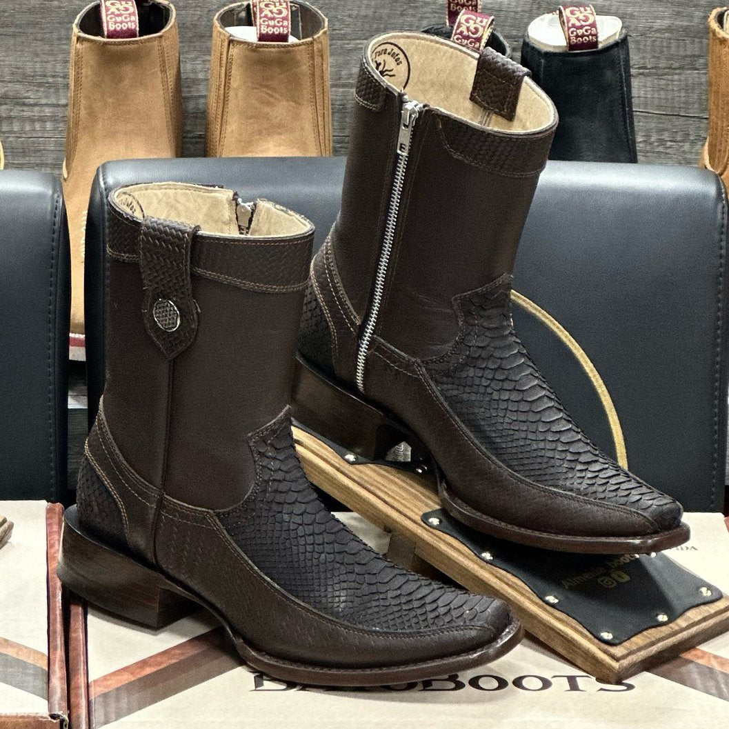 New Denim Trendy Zipper Boots