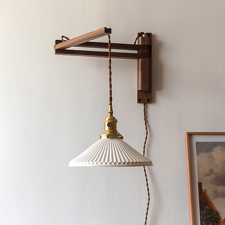 Asne – Applique murale réglable en bois