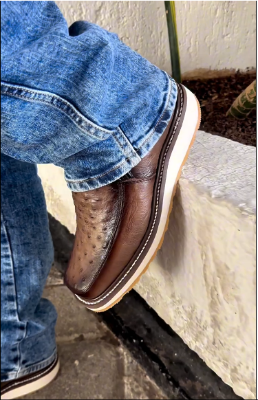 Alaska Ostrich Skin Cowboy Boots(Buy 2 Free Shipping✔️)