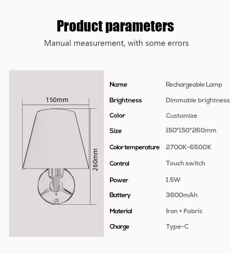 Calmwood-Serie – Leinenlampe