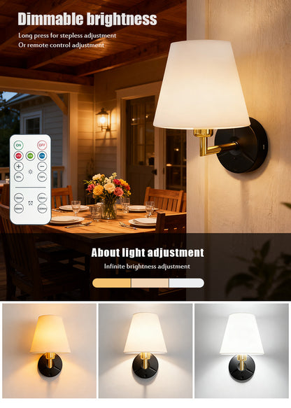 Calmwood-Serie – Leinenlampe