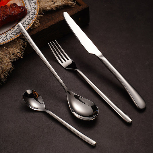 Service de couverts 4 pièces Moonlight Premium en acier inoxydable