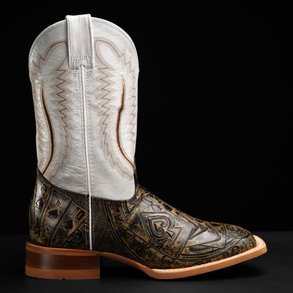 “The Gambler”—— Royal Flush Country Cowboy Boots （PRE ORDER）