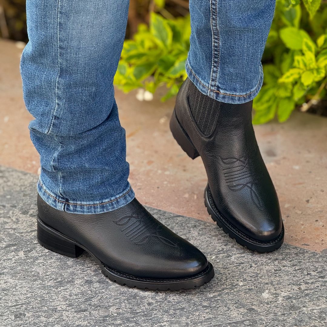 Denim Ankle Boots