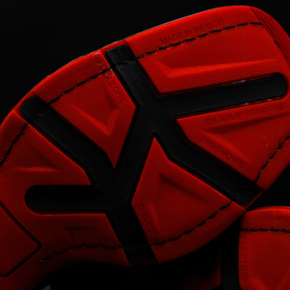 Black Nobuck Leather Botin - 3D Sole Composite Toe