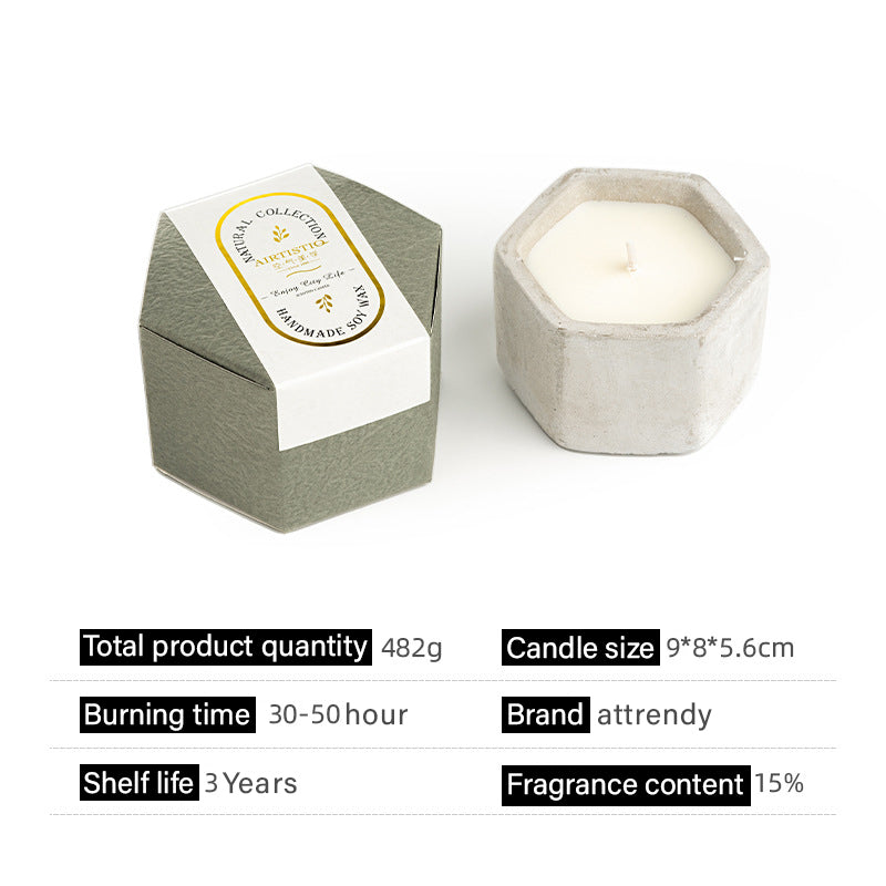 Urban Concrete – Bougie de soja parfum Lavande