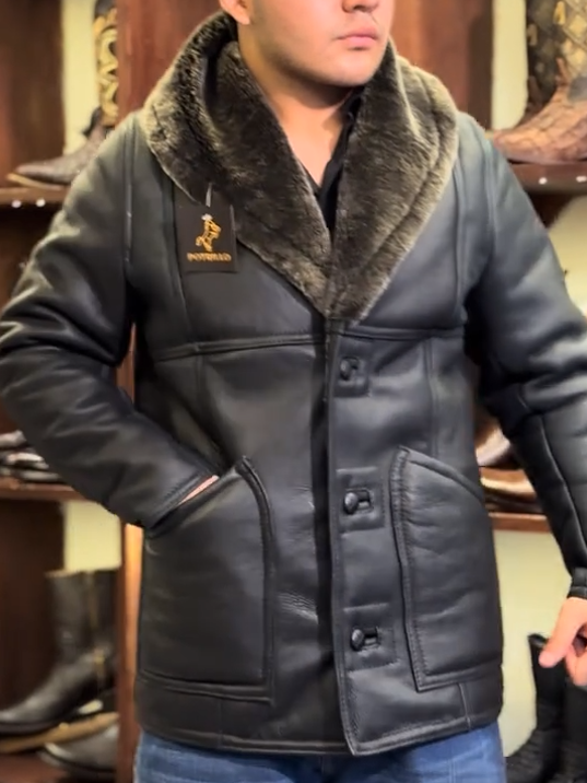 Shearling Jacket (Black)