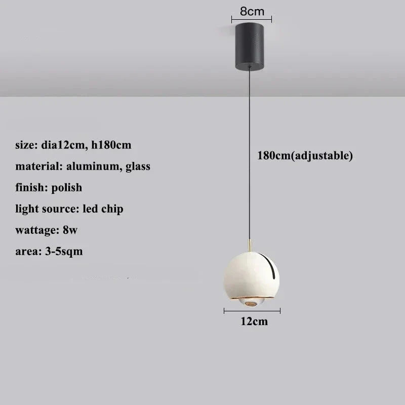 Anja - Modern Adjustable LED Pendant Light