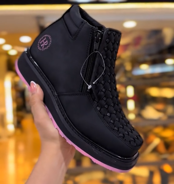 Petatillo Woven Leather Boots