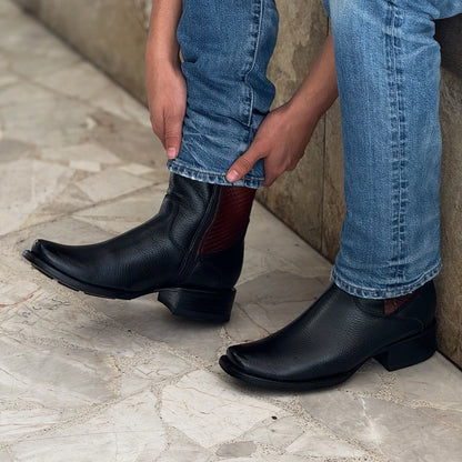 Honey-Toned Elegance Cowboy Boots