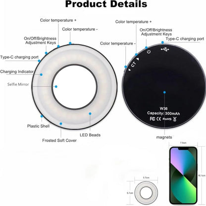 InstaGlow™ Magnetic Fill Light