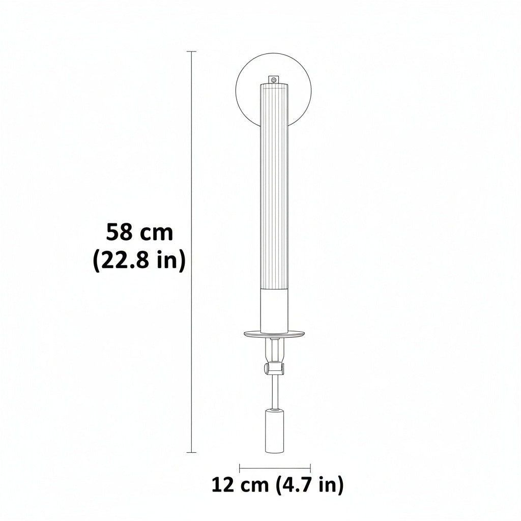Dagny - Applique Murale Moderne en Or