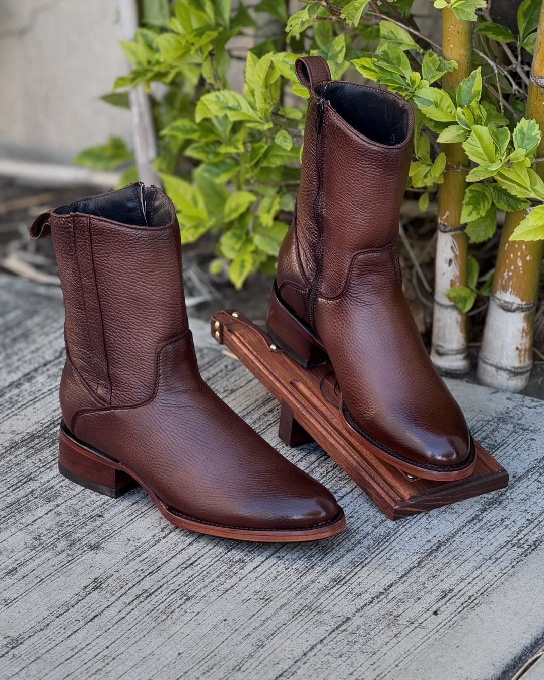 Classic Handmade Deer Leather Boots