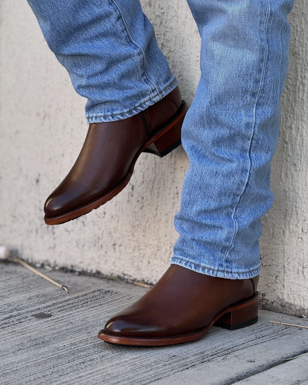 Classic Handmade Deer Leather Boots