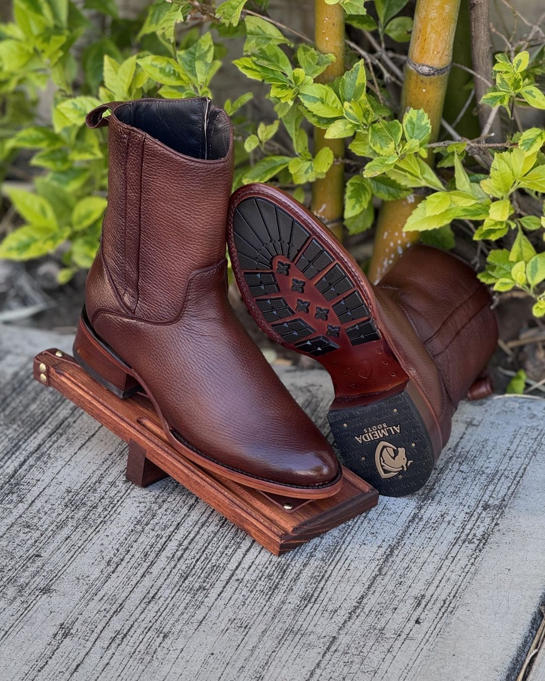 Classic Handmade Deer Leather Boots