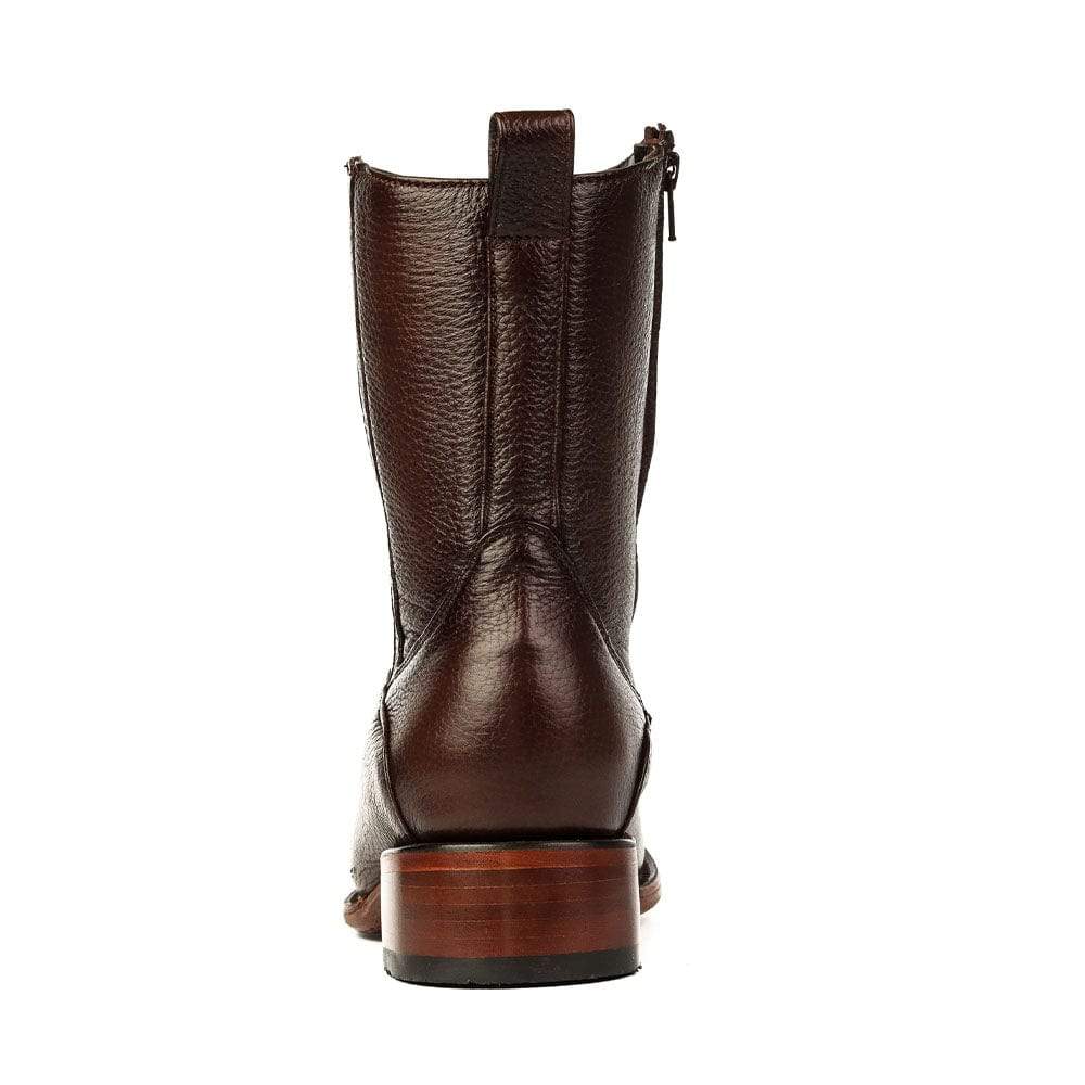 Mexican Cowboy Brown Deer Boots