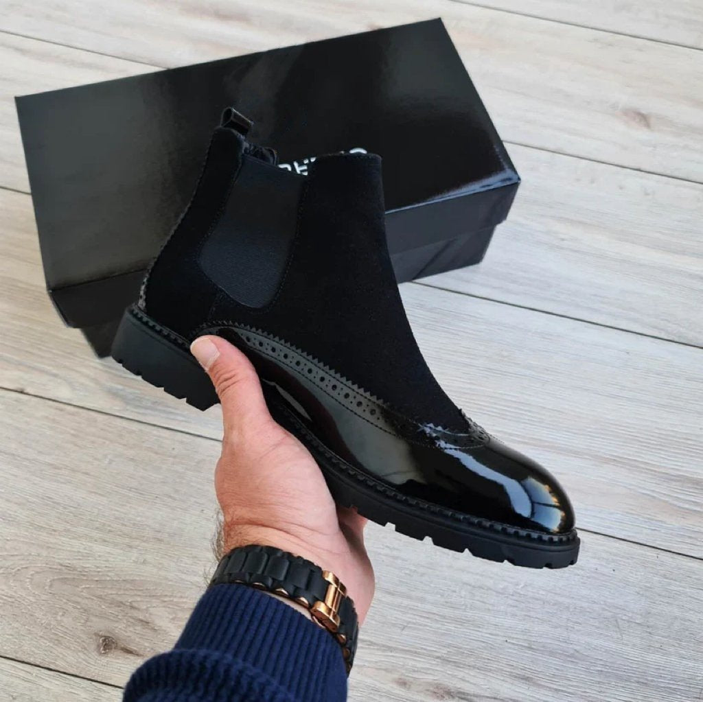 High Quality Suede Chelsea Boots For Men