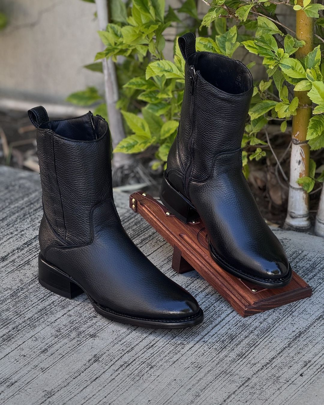 Classic Handmade Deer Leather Boots