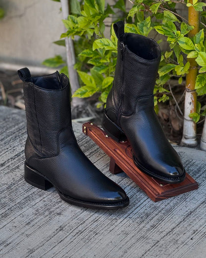 Classic Handmade Deer Leather Boots