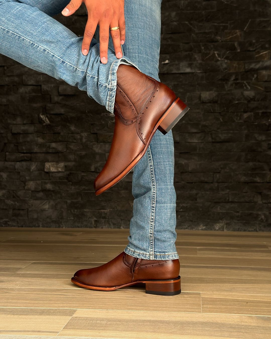 Classic Handcrafted Mexican Leather Boots