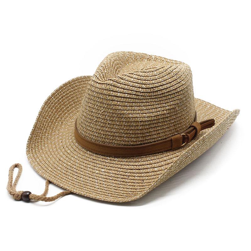 Bowler Hat Version Panama Hat-Khaki