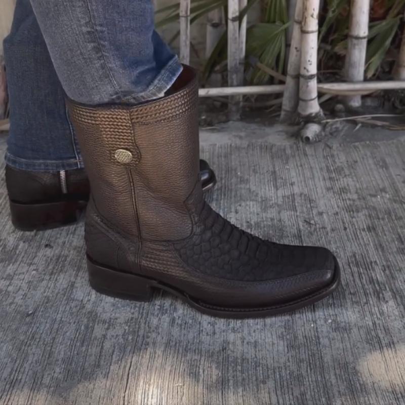 New Denim Trendy Zipper Boots