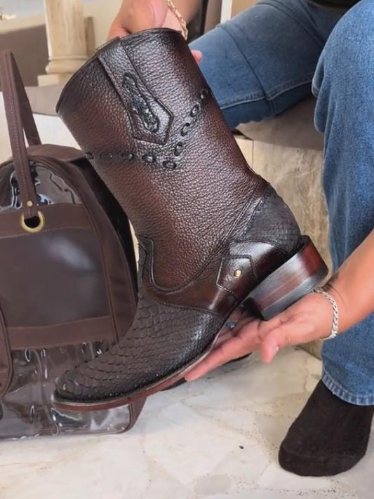 Heritage Python Ranch Boots