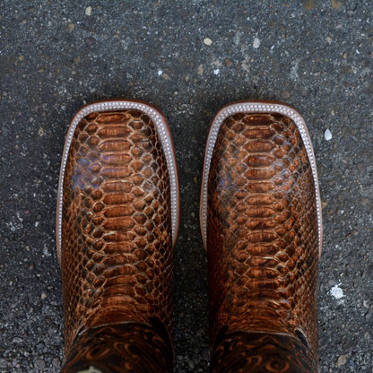 Python Cognac MD Square Toe